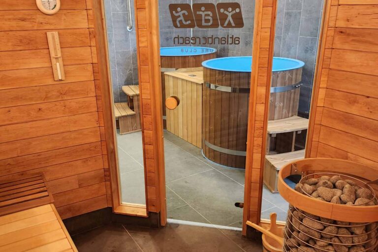New for April 2025: Wellness Area with Sauna and Ice Bath at the Atlantic Reach Leisure Club