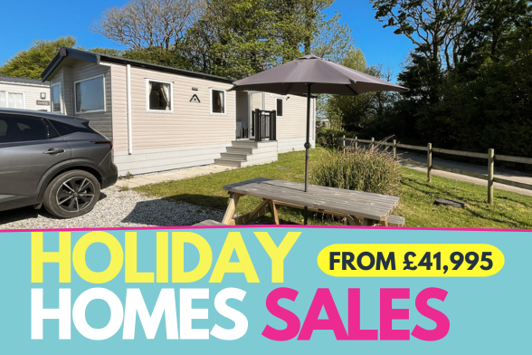 Holiday homes for sale at Atlantic Reach Holiday Park Cornwall from £41,995 – modern static caravans and lodges