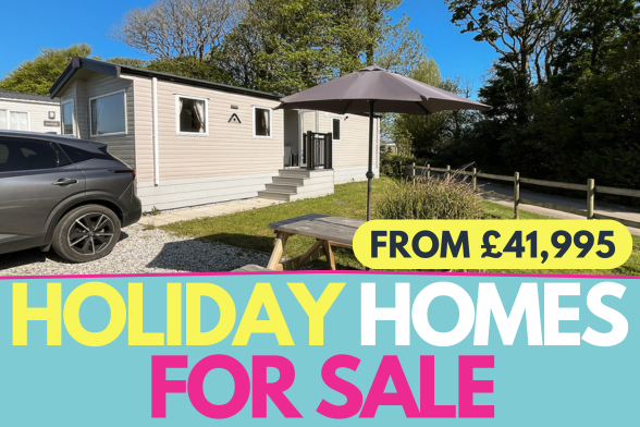 Holiday homes for sale at Atlantic Reach Holiday Park Cornwall from £41,995 – modern static caravans and lodges