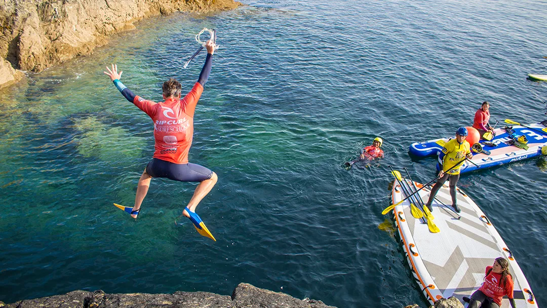 Adventure activities at Newquay Activity Centre