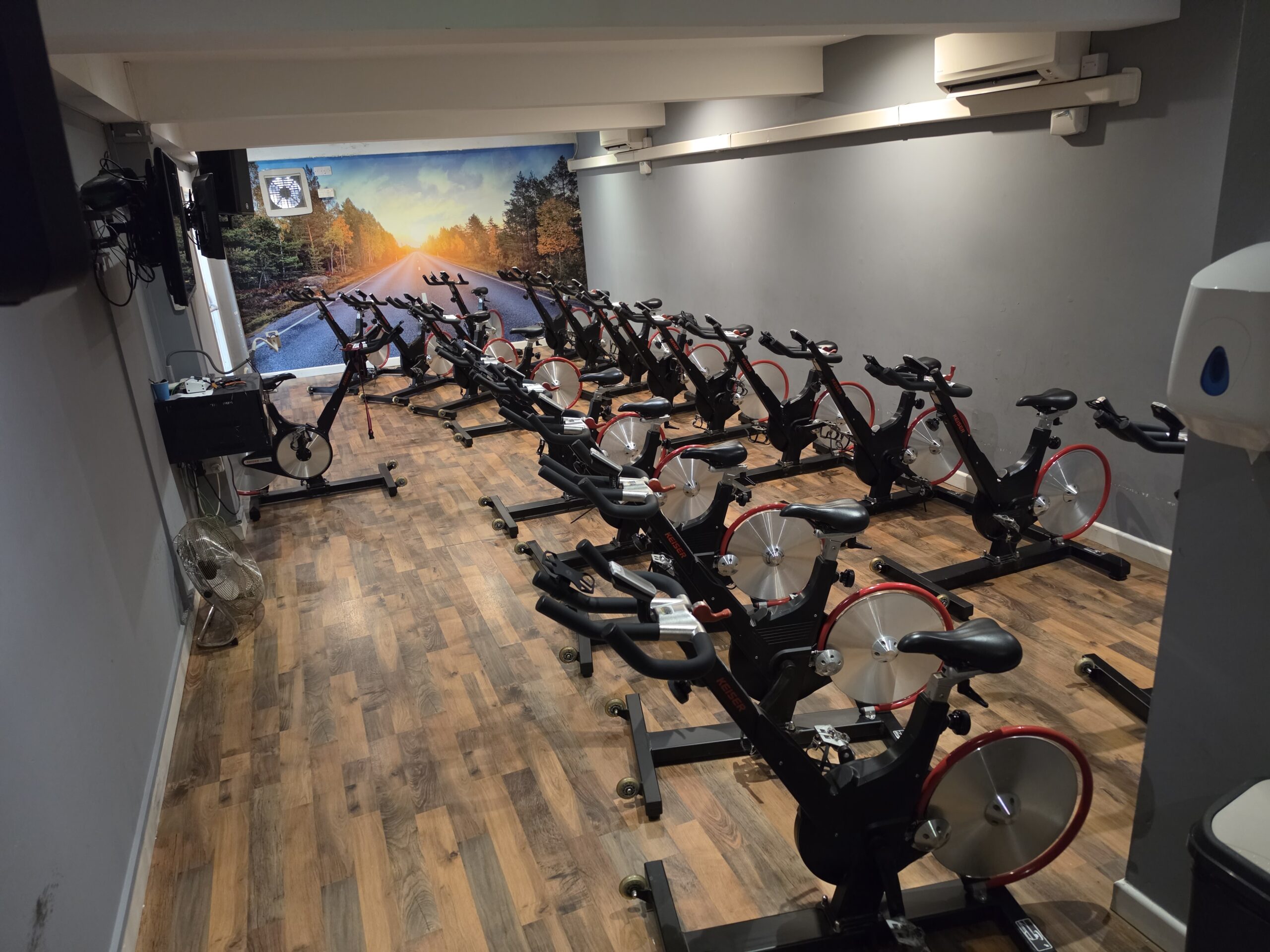 Group fitness class at Atlantic Reach