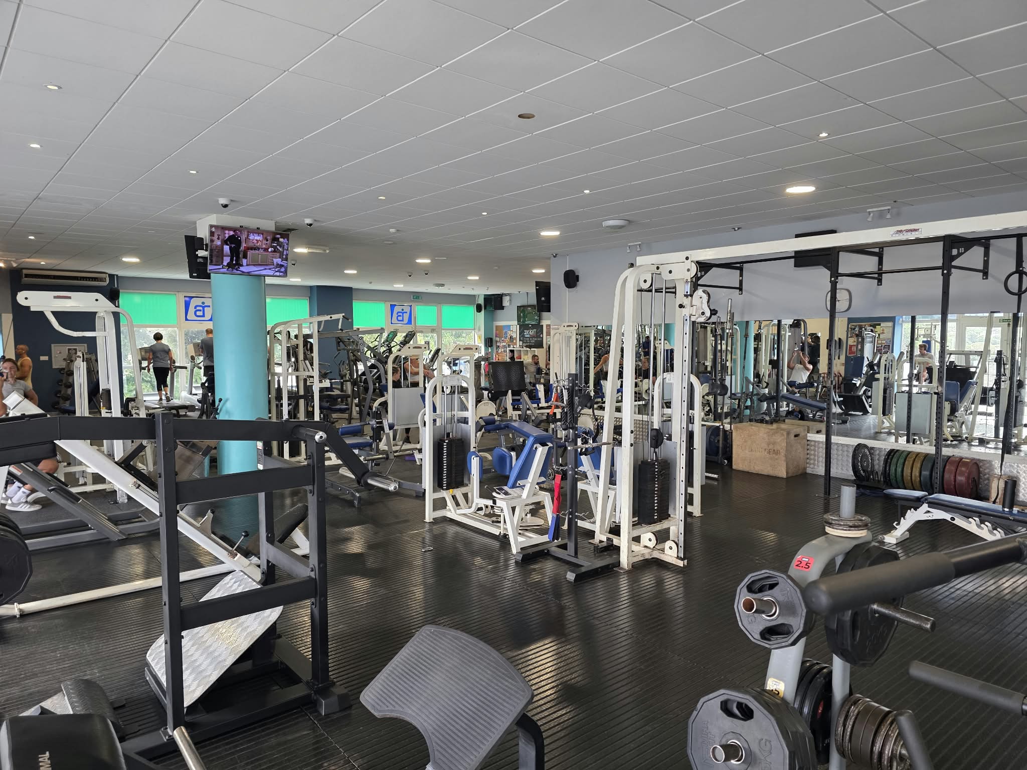 Cardio, free weights, resistance machines and functional training
